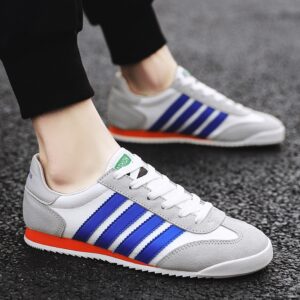Summer men's mixed color canvas shoes