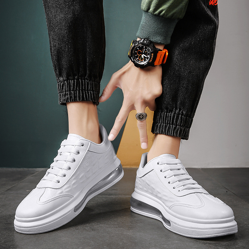 Korean Style Fashion Platform White Shoes - Image 2